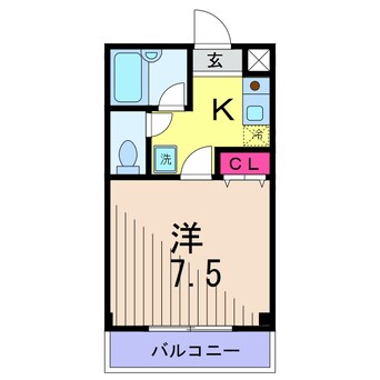 間取図 シャンビージュ