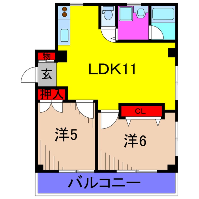 間取図 三宏ビル