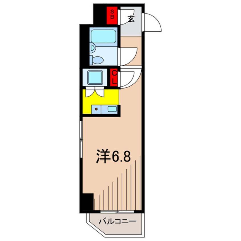 間取図 ワコーレ亀有Ⅱ