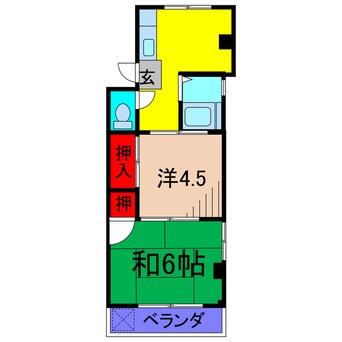 間取図 ムトウコーポ