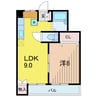 小山マンション 1LDKの間取り