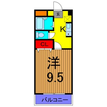 間取図 プライムコート