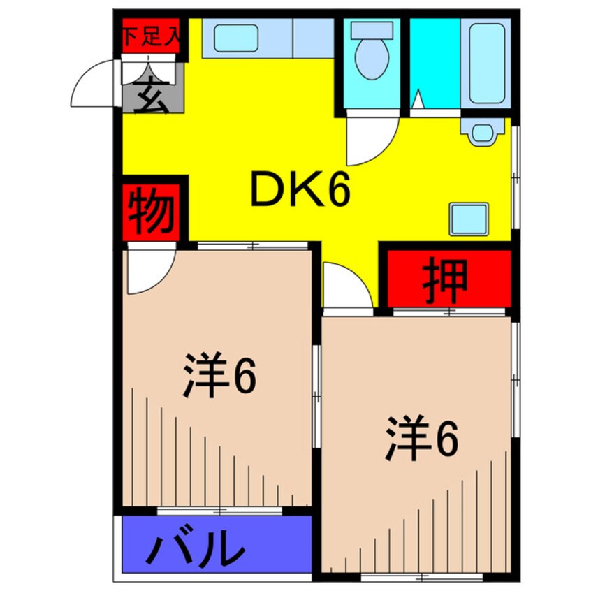 間取図 メリーマンション