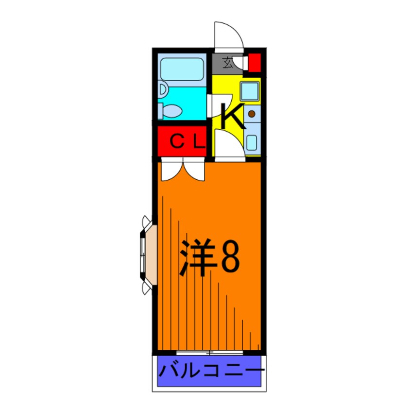 間取図 フラワーシティ