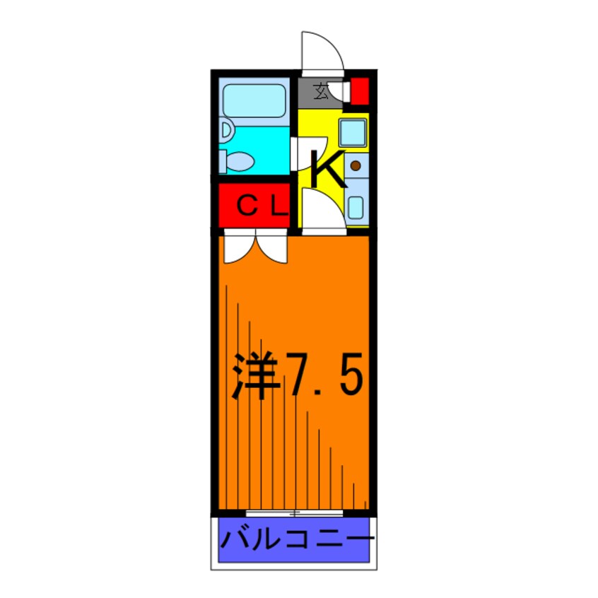 間取図 フラワーシティ