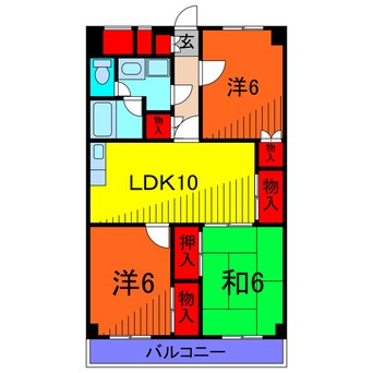 間取図 スタークレスト