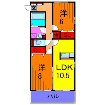 間取図 リヴェール
