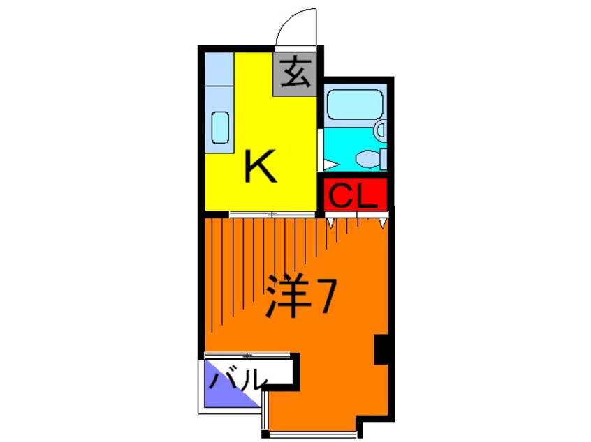 間取図 ビラグレイスⅡ