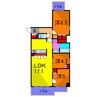 プライムアーバン亀有 3LDKの間取り