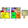サンライト 2LDK+Sの間取り