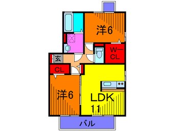 間取図 フェリーチェ