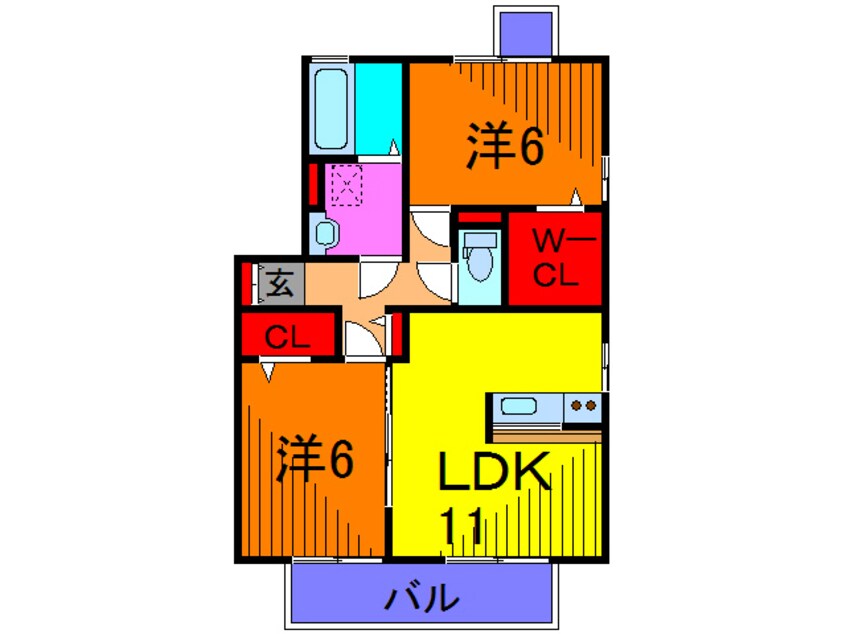 間取図 フェリーチェ