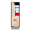 ＢＬＤ．ＳＡＴＯ 1Rの間取り