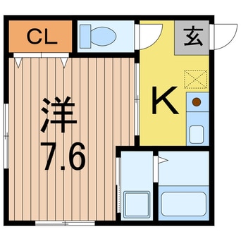 間取図 ＣＵＢＥ－Ｙ