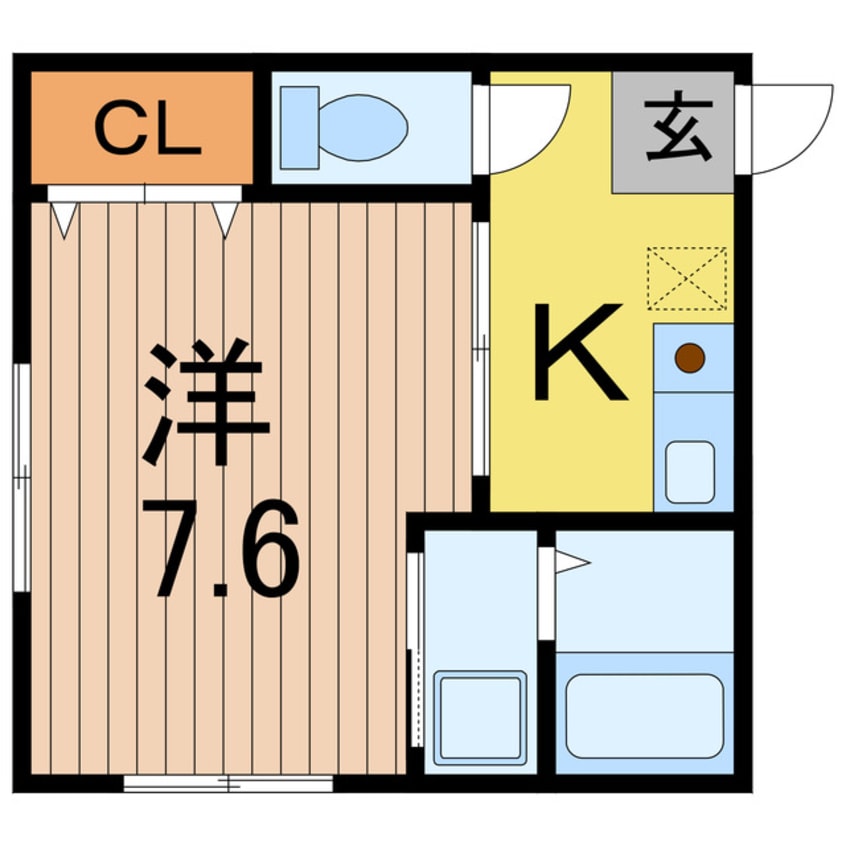間取図 ＣＵＢＥ－Ｙ