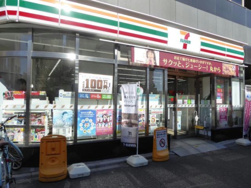 セブンイレブン葛飾亀有3丁目店(コンビニ)まで82m ＣＵＢＥ－Ｙ