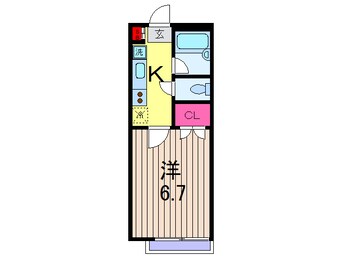 間取図 セ・パラン２１０Ｂ