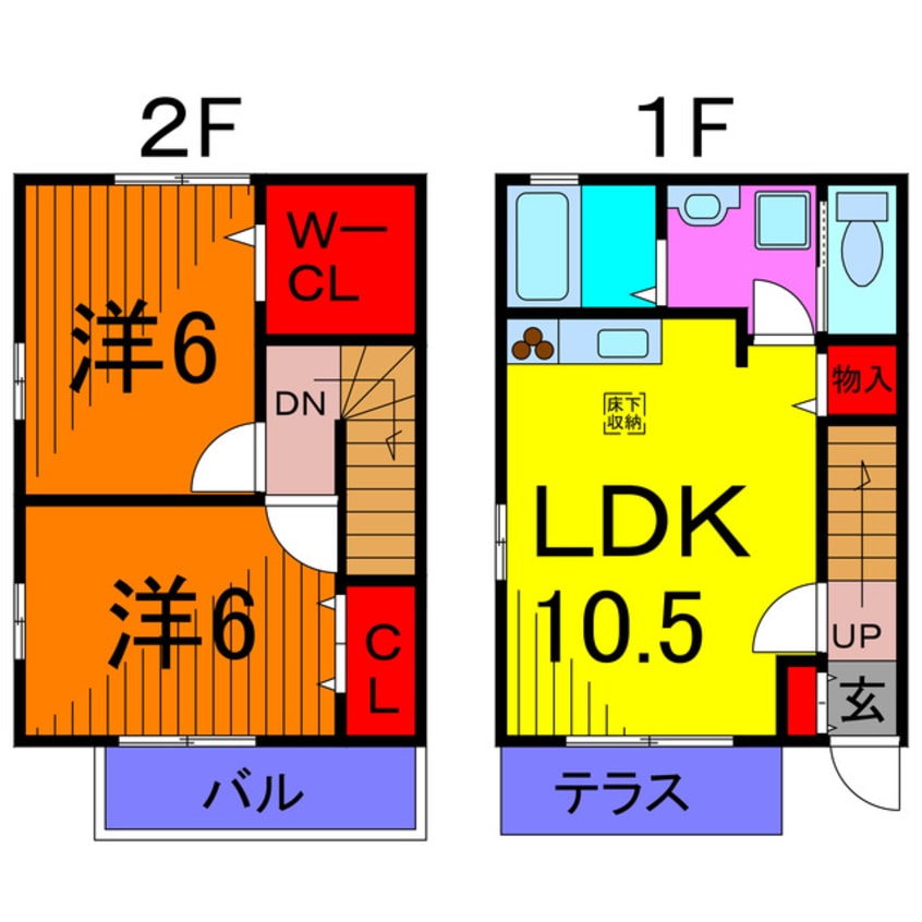間取図 ジュ・マルティⅡ
