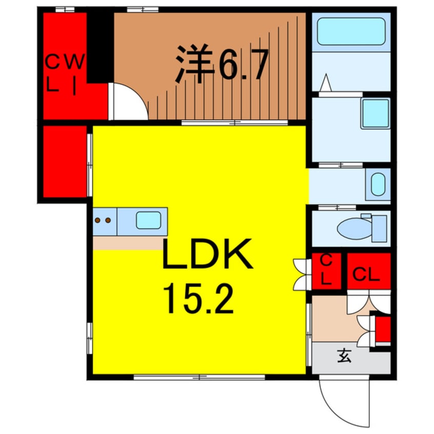 間取図 シュバーンⅡ