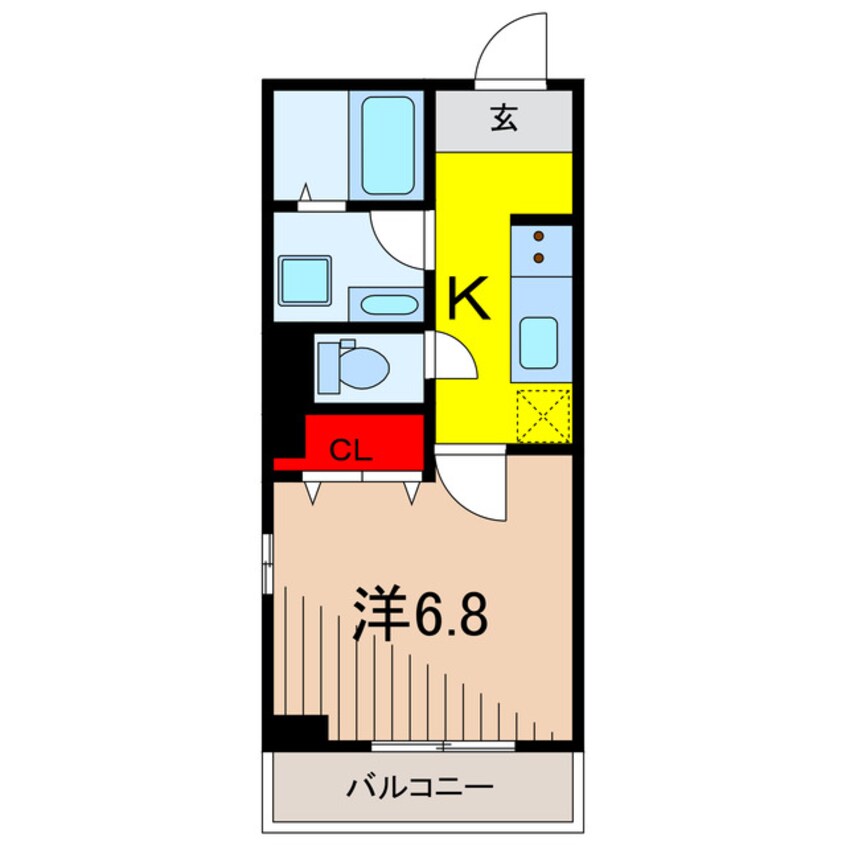 間取図 プリモパッソK