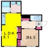 Ｙ‘ｓ　ＥＡＳＴ 1LDKの間取り