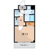 アルビレオⅠ 1Kの間取り