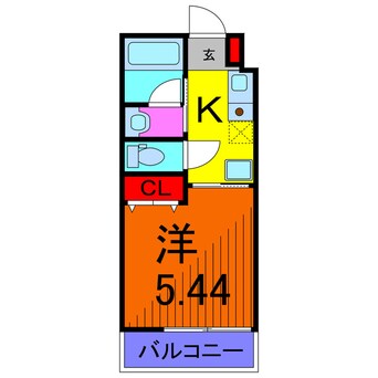 間取図 キャニオンベリー
