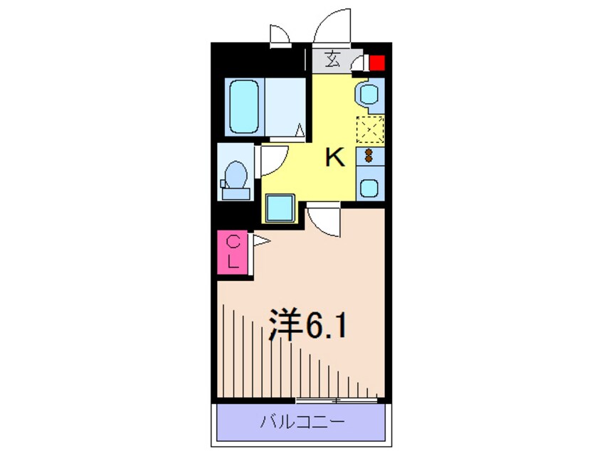 間取図 リブリ東金町