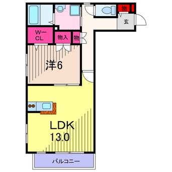 間取図 カーサ リラッサンテ