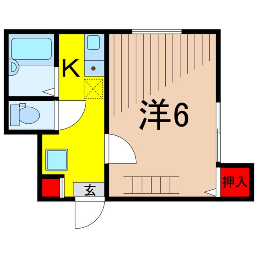 間取図 リヴィエール綾瀬