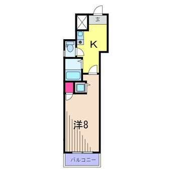 間取図 プランドールたかや