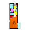 リブリ・アイリス・エンサータ 1Kの間取り