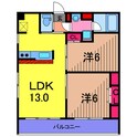 ラフィーネブランの間取図
