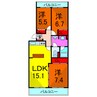 ラポール中川 3LDKの間取り