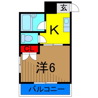 間取図 大清ワンステップハイツ