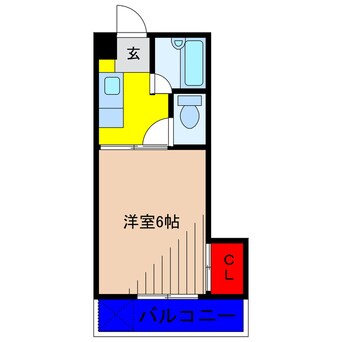 間取図 大清ワンステップハイツ