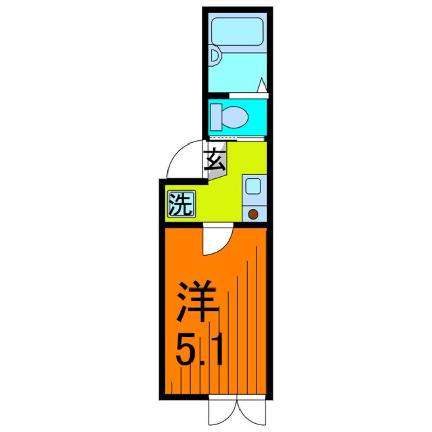 間取図 メゾンさくら亀有