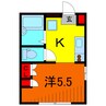 アーク・K 1Kの間取り
