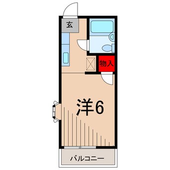 間取図 ボヌール北綾瀬