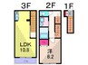 シティソレイユ亀有 1LDKの間取り