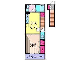 間取図 レガロ南水元