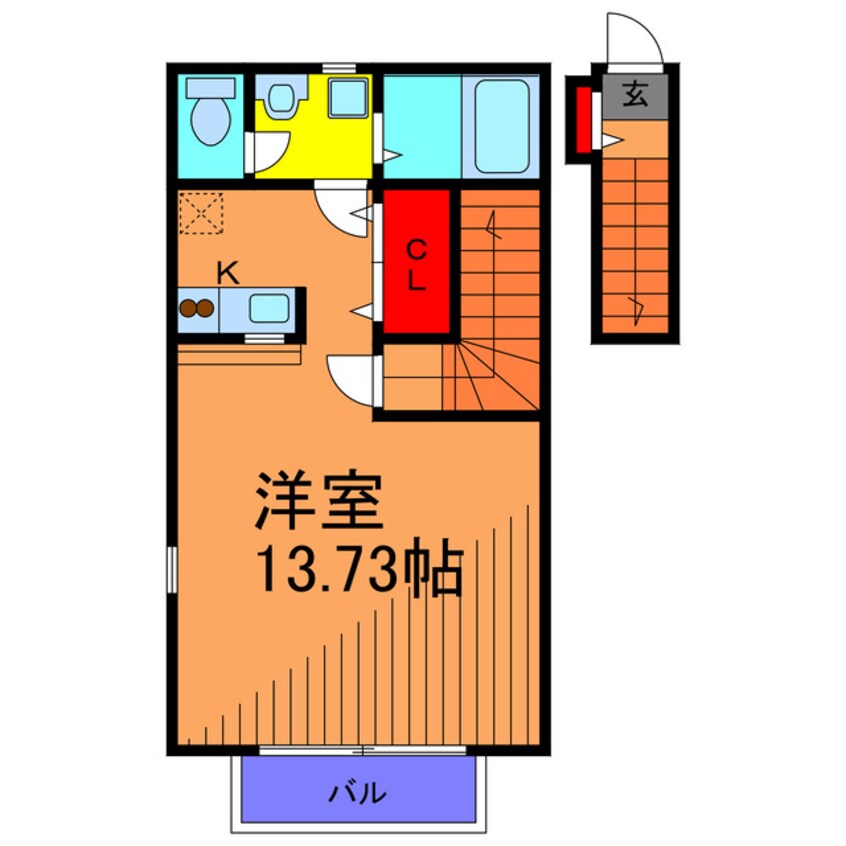 間取図 ＭＫキャッスル