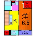 アムールクレールの間取図