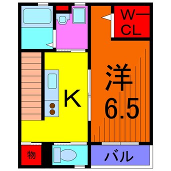 間取図 アムールクレール