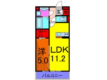 間取図 レガロ新宿