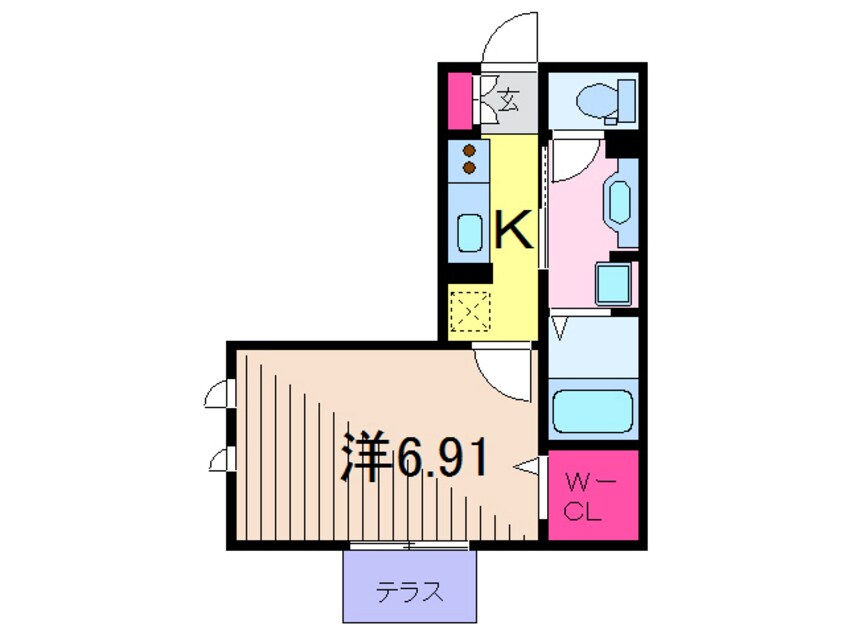 間取図 ヴィラ・エトワール