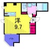 リヴェールタワー綾瀬 1Rの間取り