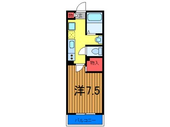 間取図 エルスタンザ東綾瀬DEUX