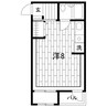 ブランシェOHYATA 1Rの間取り
