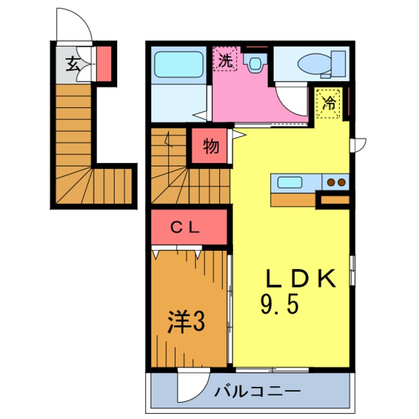 間取図 リッツハウスⅤ
